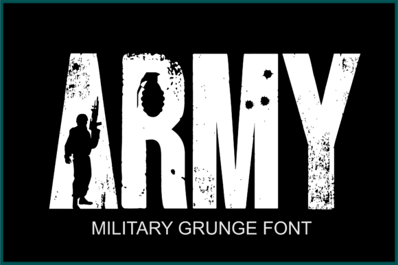Army Font: Capturing Grit and Authority in Your Designs