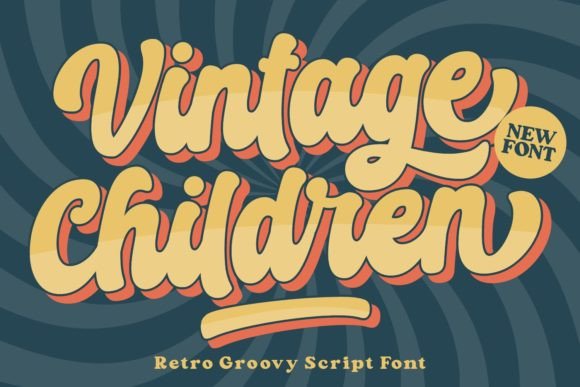 Capturing the Groovy Spirit of Vintage Children