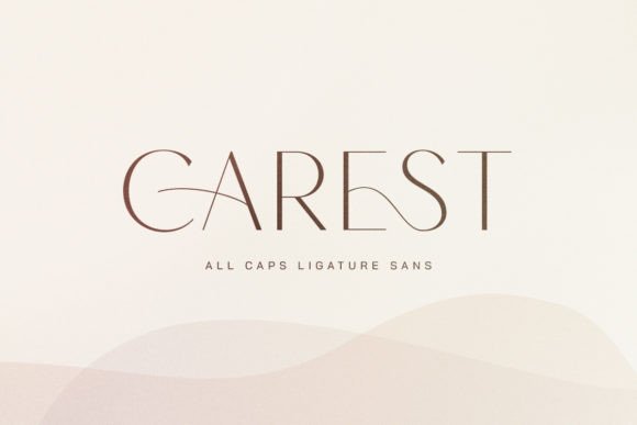 Carest: A Modern Sans-Serif for Crisp, Contemporary Design