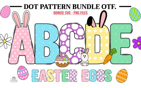 Dot Army Bundle: The Doodle Font That Radiates Warmth