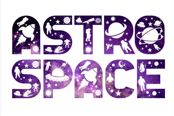 Exploring the Galaxy: A Guide to the Astro Space Typeface