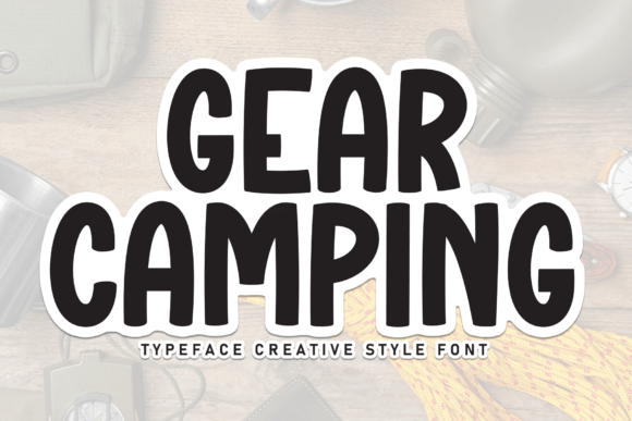 Gear Camping: The Handwritten Font That Brings Projects to Life