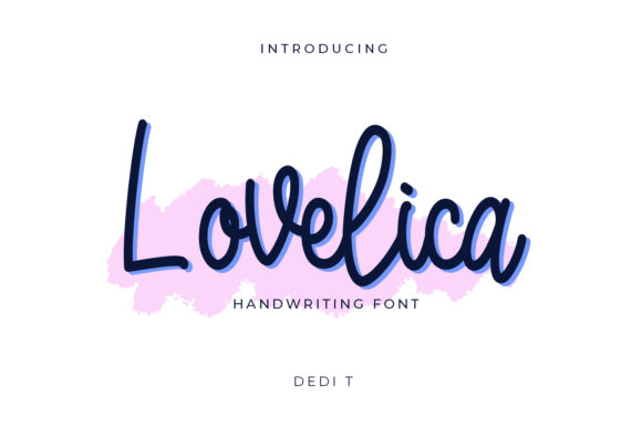 Lovelica: The Handwritten Font for Modern Branding