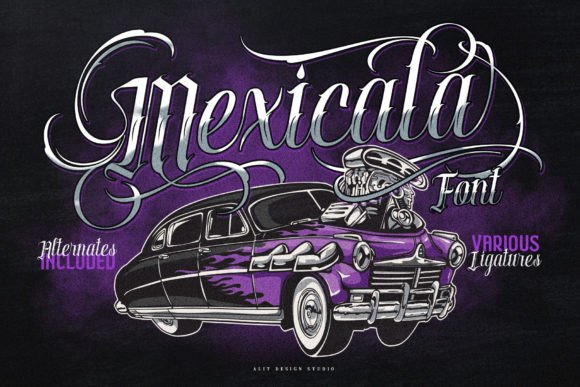 Mexicala: Tradition Meets Rebellion in a Bold Typeface