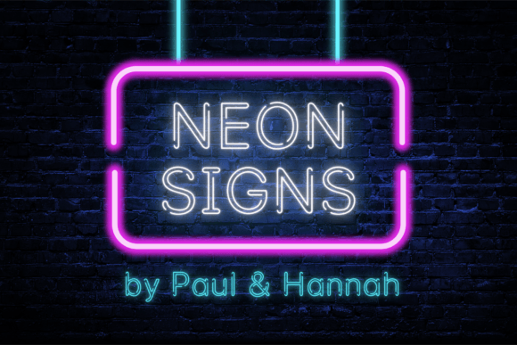 Neon Signs: Capturing That Electric Glow in Your Typography