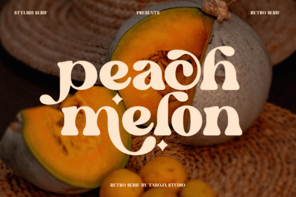 Peach Melon: A Fresh Take on the Classic Serif