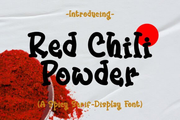 Red Chili Powder: A Handwritten Serif That Adds Warmth to Any Project