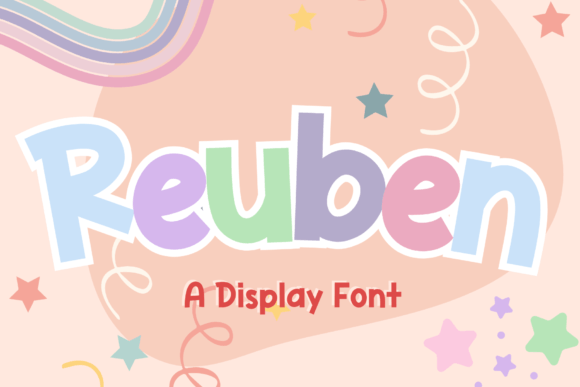 Reuben: A Display Font That Feels Like a Friendly Handshake