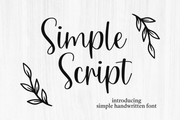 Simple Script: The Elegant Typeface for a Timeless Brand