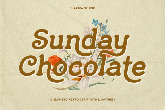 Sunday Chocolate: The Retro-Modern Serif for Bold Brands