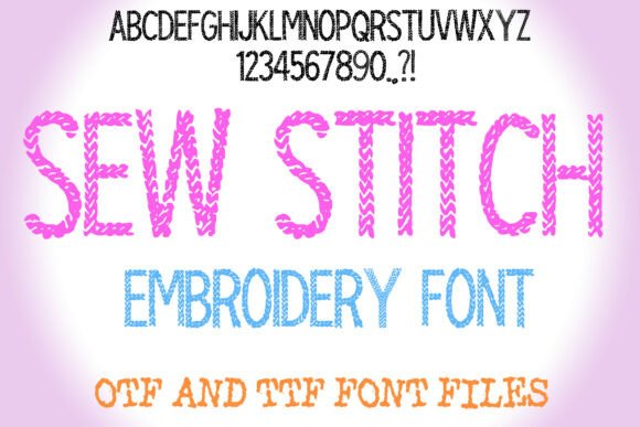 The Crafted Character of Sew Stitch Embroidery