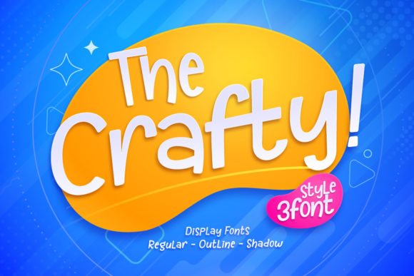 The Crafty! A Font with Handmade Charm